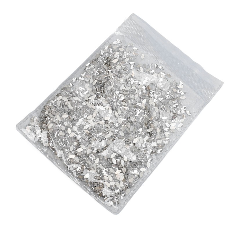 Flatback Rhinestones Decorative Sparkling Portable Nail Art Rhinestone for Clothes