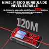OIUBJDA Medidor de Distancia de Alta precisión,Telemetro compactas de medición,Flexometro