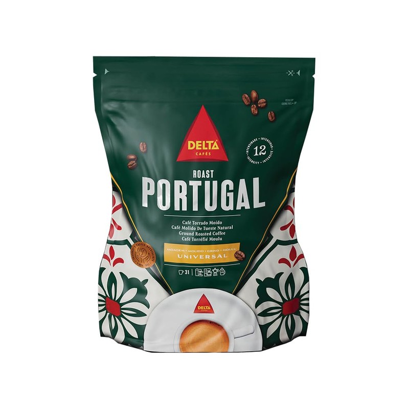 Delta - PORTUGAL - Ground Roasted Coffee - Intensity 12-220g