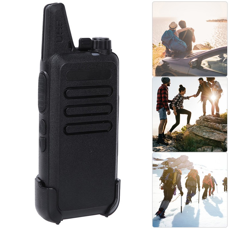 5W Two Way Walkie Talkie Handheld Rechargeable Civilian Radio Walkie