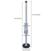 GDNTMU Ladder Leveler Pair with Engraved Anti-Slip Pattern Steel Pole