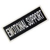 Service Dog Emotional Support Vests/Harnesses Emblem Embroidered Fastener Hook &
