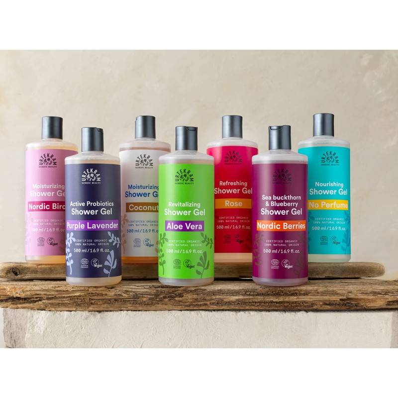 Urtekram Shower Gel - Moisturising - Aloe Vera - 500
