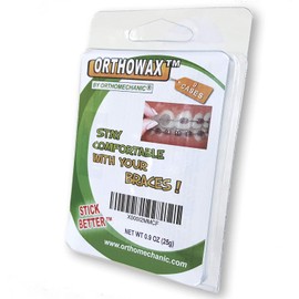 Genuine Orthowax - Our BestSeller Orthodontic Wax for Braces Wearer - Stick Better Than competitors