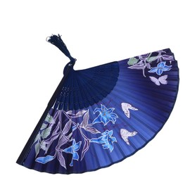 LIFKOME Vintage Bamboo Folding Handheld Fan Chinese Style Pocket Fan for Dance Weddings Home Decor Elegant Portable for Summer