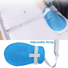 Milltrip Hand Restraint Glove, Anti Scratch Mitts for Elderly, Safety Control and Breathable Glove, Helpful for Patients and Caregivers