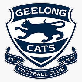 Geelong Cats Original Logo Waterproof Vinyl Window Bumper Sticker Decal 5"
