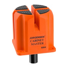 Jorgensen 3-in-1 Support Block 4-Pack, Cabinet Master Parallel Clamp Accessory, Woodworking Bench Dog, Riser Block, Anti-Slip Pad, Clamp Spacer for Assembly and Leveling