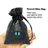 Haxtec DND Dice Bag Dragon Eye Leather RPG Dice Pouch