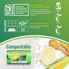 GreFusion 30l Compostable Caddy Liners 40 count Food Waste Bags