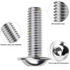 TXXATX M5 x 30 mm Rounded Head Screws Stainless Steel