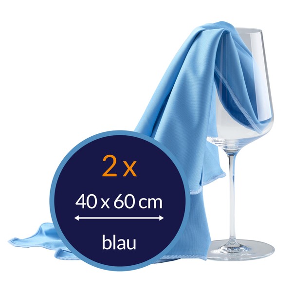 culiclean Poliertuch Gläser Gläserpoliertuch Glaspoliertuch Glastuch Mikrofaser Poliertücher Glas Reinigung