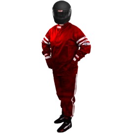 RJS SFI 3-2A/1 "RACER 1 CLASSIC" 1 Layer FR Cotton Jacket 3X RED
