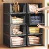 MSHOMELY Folding Closet Organizer and Storage for Shelves, 5 Pack