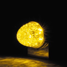 Jet Inoue 532612 LED Starlight Bus Marker Lamp, Zero DC12V, DC24V, Clear Lens, Side Light, LED Marker, Yellow
