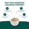 HANDPICK, Licorice Root Powder (226g/8oz) Non GMO, Gluten Free, 100%
