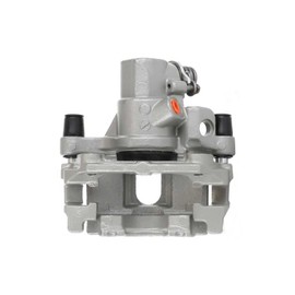 AutoShack Rear Brake Caliper Assembly with Bracket Driver Side Replacement for 2010-2013 Mazda 3 2010-2013 3 Sport 2.0L FWD BC30241