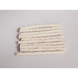 Dogo Treats Palitos de Carnaza Natural para Perro, Color Natural, 100 Piezas, Todas Las Razas, Alto en Proteína 78%,