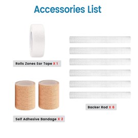 Doberman Ear Posting Kit - Stand Up Support Tool with Tape for Pinscher Dogs' Ears