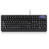 Perixx PERIBOARD-517 Wired Washable USB Keyboard, Certified with IP 65