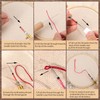 14 Pcs Punch Needle Kit with Storage Box, Adjustable Punch