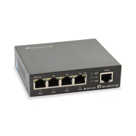 LevelOne Switch 5x GE GEP-0523 60W 4Xpoe