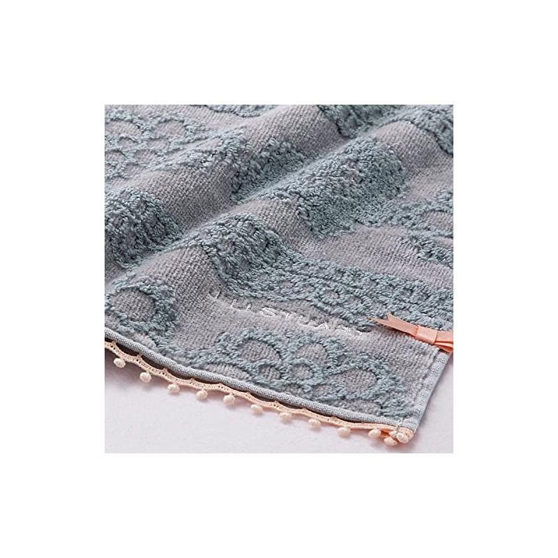 JILLSTUART Dainty Lace Wash Towel, Fluffy, Cute, Lace, Ribbon, Elegant,
