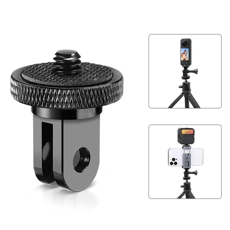 1/4 Conversion Adapter for GoPro (GP Standard) to Camera Screw