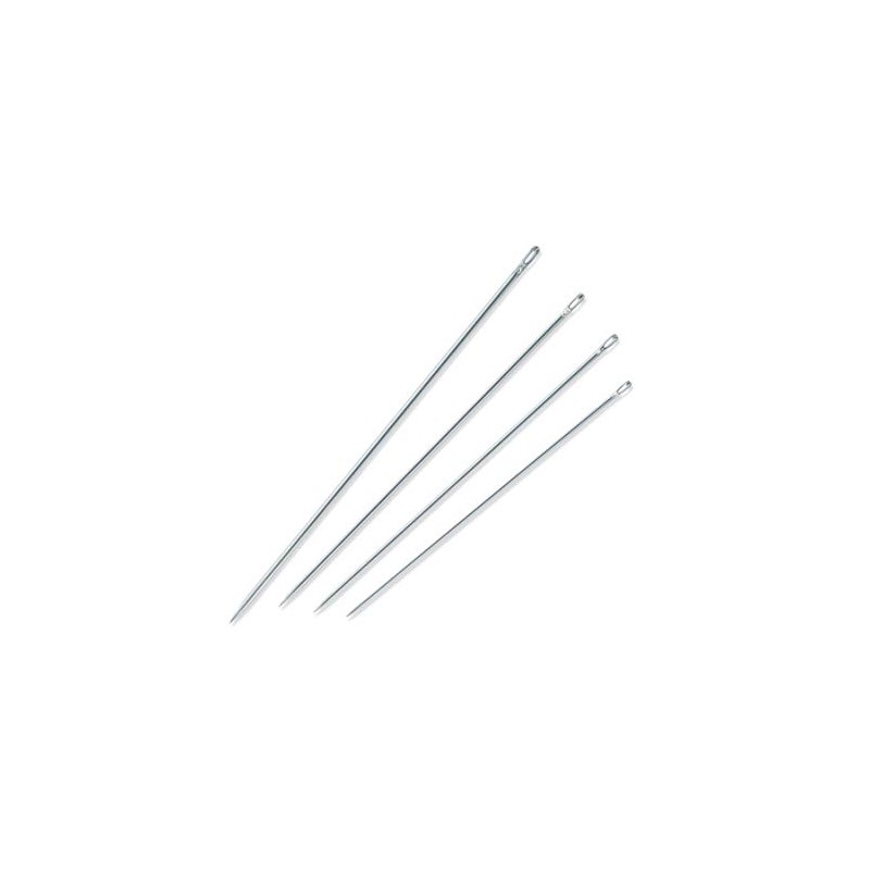 Dritz 56M-39 Milliners - Agujas de mano, tamaño 3/9, níquel