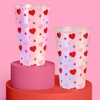 xo, Fetti Iridescent Heart Plastic Cups | 16 pcs 16