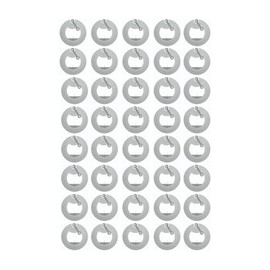 Wenrescry Pack of 40 NFC Tag Stickers, NFC Stickers, NTAG215, 504 Byte Memory, Compatible with Shortcuts App, Smartphones