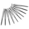 10pcs M3.5x0.6 Screw Tap Straight Flute HighSpeed Steel High Hardness