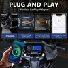 COPMERT Motorcycle Wireless CarPlay Bluetooth Adapter Compatible with Harley Davidson