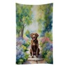 Chesapeake Bay Retriever Spring Path Kitchen Towel