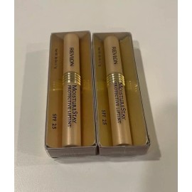Revlon 2 PCS OF REVLON MOISTURE STAY PROTECTIVE LIPTINT SPF25 #15 SHEER FIG .06OZ