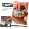 Sosoport Stainless Steel Burger Press Mold Round Patty Maker for
