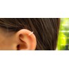 Tiny Cartilage Earring - Snug Silver Helix Piercing - 925
