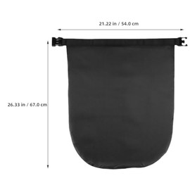 SHERCHPRY Bolsa para Casco de Motocicleta Impermeable, Bolsa de Almacenamiento de Gran Capacidad para Cascos de Moto, Esquí y Deportes, Bolso Portátil Oxford para Viaje, Protección contra Polvo y Hum