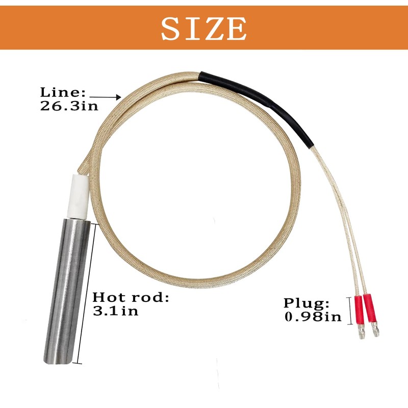 ZHOUWHJJ Replacement Igniter for 110V Green Mountain Daniel Boone and