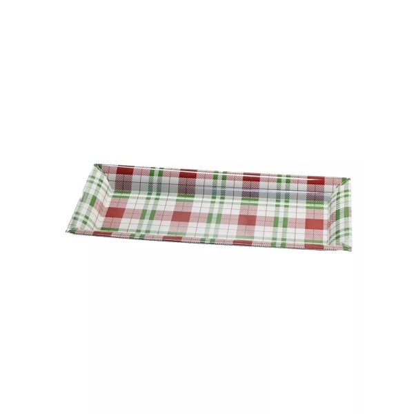 Buffalo Red Buffalo Plaid Rectangular Changer Plate 14.25x6.75x1in