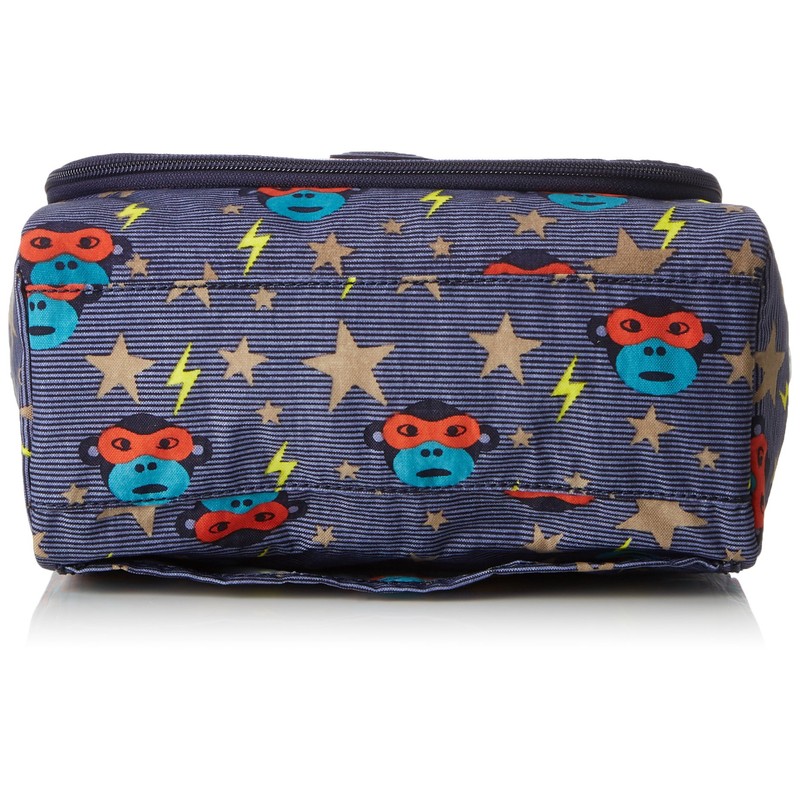Kipling New Kichirou School Bag, 23 cm, 6 liters, Multicolour