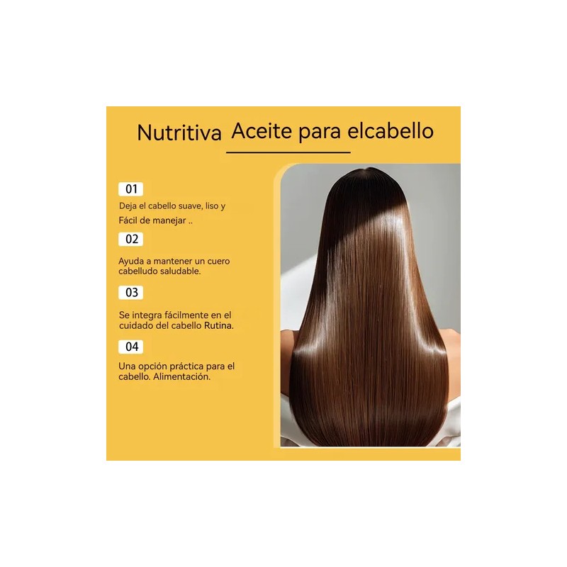 Aceite Esencial Para Cuidado Del Cabello Veganic Hair