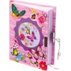 small foot 8072 Girls Diary "Butterflies", children's book with lock,