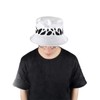 Trafalgar Law Design Bucket Hat for One Piece Fans Black/White,