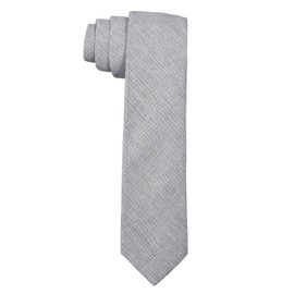 DonDon Men's Tie 6 cm Cotton Plain Checked and Polka Dot Mottled -