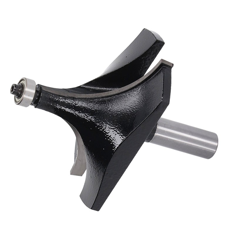 Roundover Router Bit 1/2in Shank 1/2x3‑1/2 Tungsten Carbide Round Over