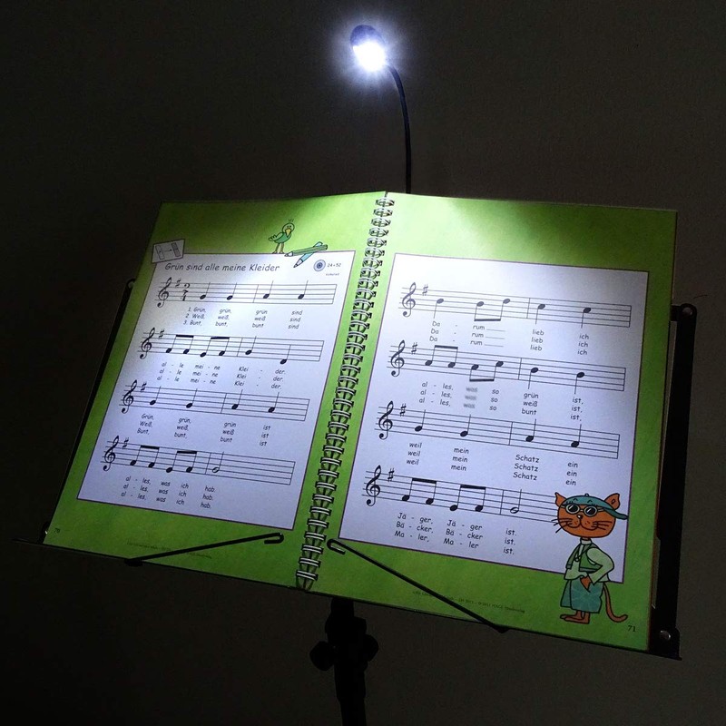 keepdrum Music Stand Light LED Lamp with Gooseneck