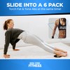 Iron Core Fitness Deslizadores de pies para entrenar ejercicios abdominales