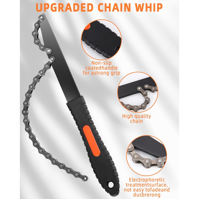 Huifoo Chain Whip, Sprocket Puller, Coil Puller Kit, 2 in