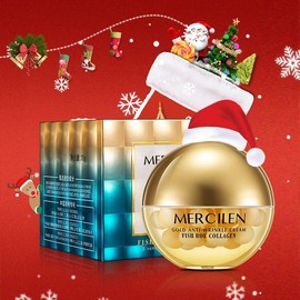 MERCILEN Caviar Collagen Moisturizing Cream, Deep Moisturizing & Nourishing Skin Care Cream, Professional Skin Care Product for Women - Specification: 1 box, net weight: 70g